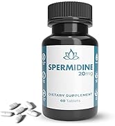 New World Health Brands Pure Spermidine Tablets - 20mg per Serving - Fertility and Reproductive H...