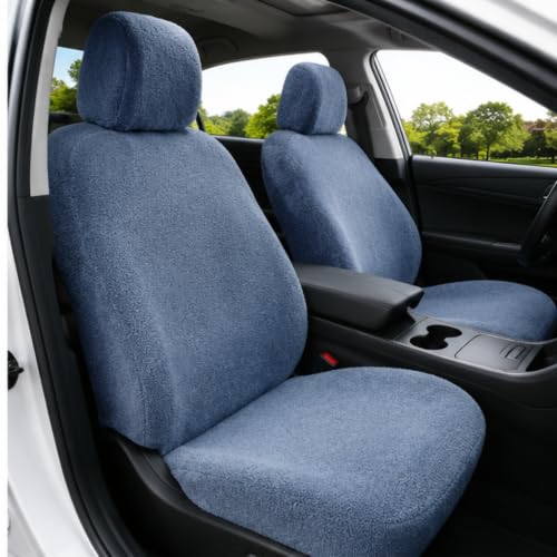 Image of Royal Bharmal Universal Fit Car Seat Cover Towel Set for 5 Seater Cars | 8 Piece Premium Terry Cotton Washable Seat Covers | Breathable Sweat Absorbent Seat Protectors (Gray)