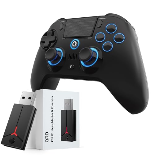 Ampiamente compatibile con più piattaforme e dispositivi: il controller di gioco professionale N5 è ampiamente compatibile con PS5, PS5 Slim, PS5 Pro, PS4, PS4 Slim, PS4 Pro, PS3, PS2, Steam Deck, PC, Windows, macOS, iOS, Android TV Box, telefono.