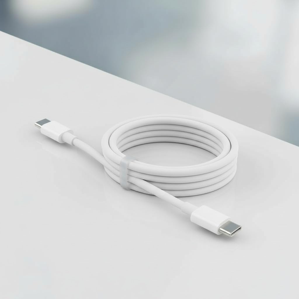 20W USB C to USB Cable [3 Pack] İPhone 17 16 15 Fast Charcing Cable 3ft Long USB C to USBC Power Cord for İphone 17 Air/16/15 Pro Plus Pro Max MacBook Pro Air/Ipad pro 12.9/11 Airpods 4 (White) image 3