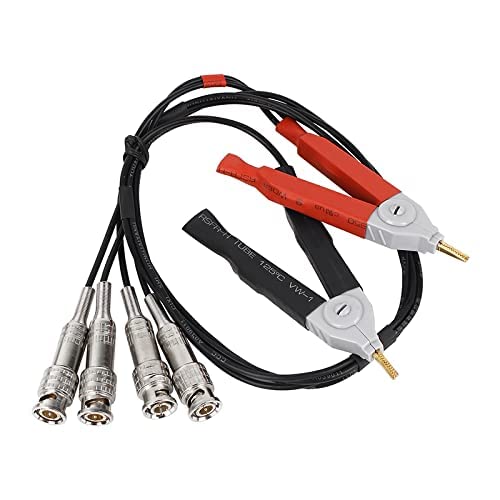 Rear panel of ET4401 LCR Meter showing power inlet and voltage selection switch