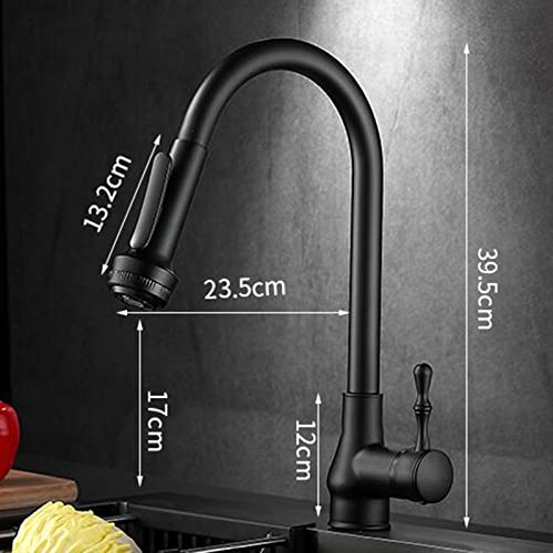 Robinet de cuisine pulvérisation extractible contre les éclaboussures - 6