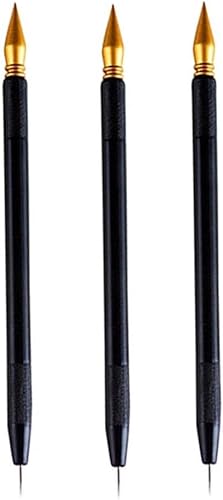 Rascador de color 3 unids Lotto Rascador Herramientas Herramientas Herramientas de Pintura para Herramientas de Madera Rascar Papel Lápiz de Madera