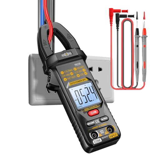 Alicates Amperimétricos | Probador de intensidad de 4000 puntos automático | Multímetro Digital Inteligente para Electricistas Voltaje DC AC | Uso Eléctrico Automotriz Hogar Industrial Garaje