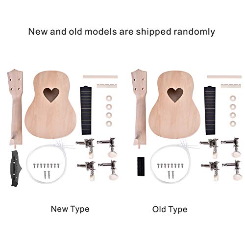 Ukulele Musical Instruments Accessoires pour Instruments de Musique Ukelele Kit de Tilleul à 4 Cordes de 21 Pouces Kit D’installation d’ukulélé pour ukulélé Kit de Bricolage - Les Beatles, Paul McCartney, John Lennon, RIngo Starr, George Harrison Ukulele Musical Instruments Accessoires pour Instruments de Musique Ukelele Kit de Tilleul à 4 Cordes de 21 Pouces Kit D'installation d'ukulélé pour ukulélé Kit de Bricolage – Image 8