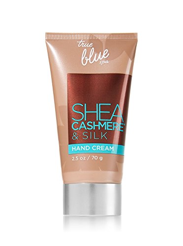 Bath and Body Works True Blue Spa Shea Cashmere Silk Hand Cream 2.5 Ounce Traveler