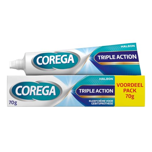 Corega Triple Action Kleefcrème voor de Gebitsprothese 70 g
