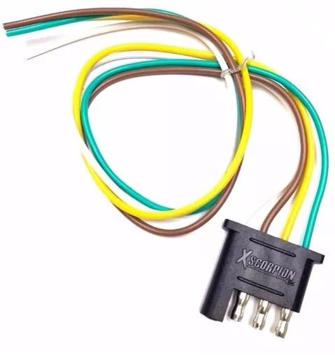 Trailer Wiring Harness, 4 Pin, 16 inches