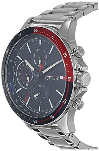 Tommy Hilfiger Bank Blue Men Watch TH1791718W/NCTH1791718 - Image 2