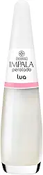 Esmalte Perolado Lua, Impala Cosmeticos, Branco