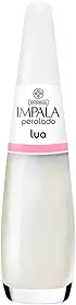 Esmalte Perolado Lua, Impala Cosmeticos, Branco