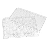 Cabilock Plaque de Culture Cellulaire Transparente Alvéolée Rigide Haute Transparence po...