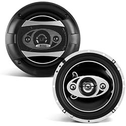 BOSS Audio Systems P65.4C 6.5 Inch Car Speakers (Pair), 400 Watts, 4 Way