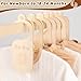 Wooden Baby Shower Crate Closet with Handle, Baby Storage Crate Hamper - Welcome Gift Basket for Newborn Boys & Girls, Pregnancy Gifts for New Parents (Wood Color, Large)