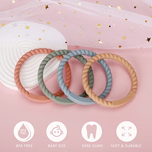 Socub Silicone Baby Girl Bracelet Teether