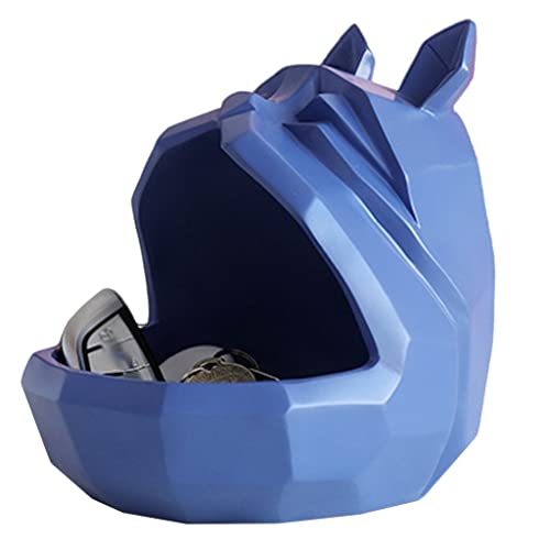 KITCISSL Dekoschale Taschenleerer Dekorative Tabletts Key Tablett für Eingangstabelle, Schmuckaufbewahrung Aufbewahrungsbox Veranda Ornamente Schlüssel Telefon Uhren Schmuck Tablett (Color : Purple) Cover