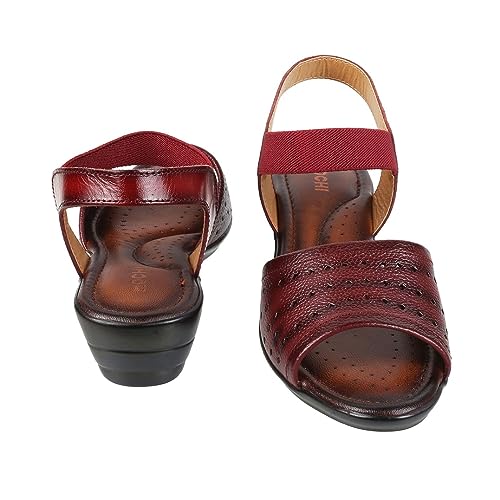 Image of Mochi Women Synthetic Leather comfort Sandal