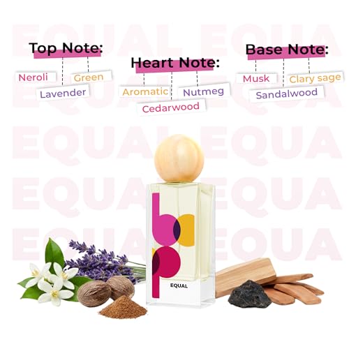 Image of Bop Equal Woody Eau De Parfum 80ml | Long Lasting Perfume for Man and Woman | Refreshing Lavender, Musk & Sandalwood Notes | Unisex Luxury Fragrance | Premium Gifting Option