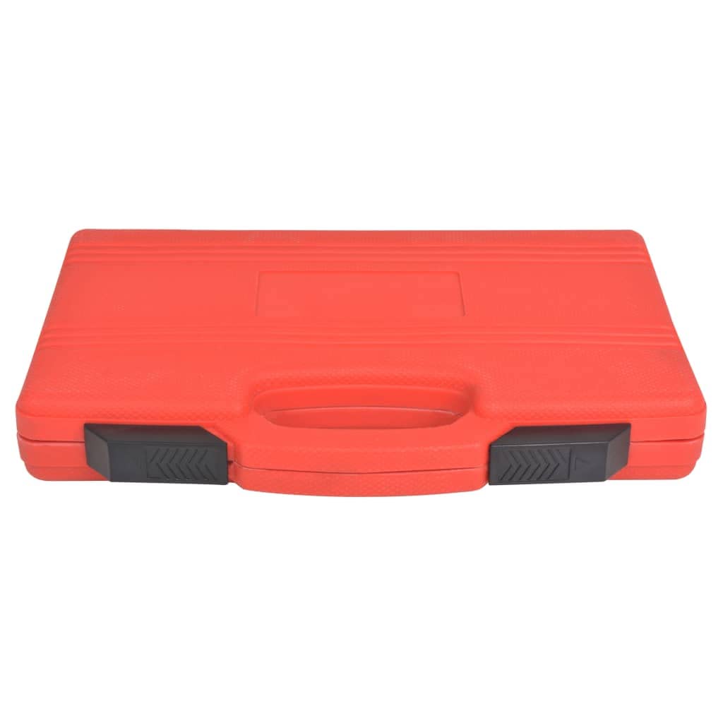 Set di 10 tendimolle per valvole in acciaio con 5 misure di adattatori in valigetta per auto, moto, officina e riparazione, strumenti manuali professionali per manutenzione e montaggio