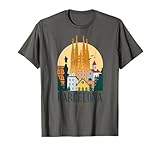 Barcelona Spain Cathedral Spanish City Souvenir T-Shirt