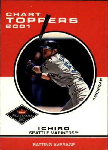 Amazon.com: 2001 Fleer Platinum #416 Ichiro Suzuki RC Rookie MLB