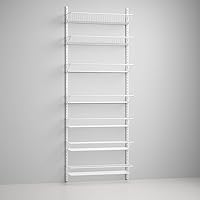 Vista 1 de Jumbl 24" Wide Adjustable Door/Wall Mount Hanging Spice Storage Rack