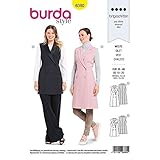 Muster für: Damen. Burda Schnittmuster 6380 Westen, Kleider 10-20