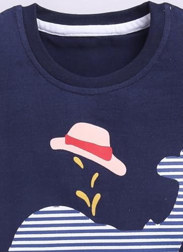 Image of Toonyport Boys Summer 3 Packs Of T-shirts and Shorts Combo Set (Multicolors)