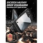 SUPCASE for Samsung Galaxy Z Flip 7 FE / 6/5 Case with Kickstand, Black - Image 2