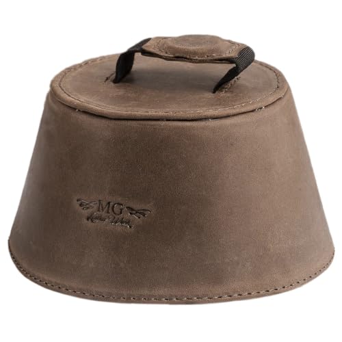Trumpet Plunger magnetic mute with handle, lightweight leather plunger mute for jazz and classical...