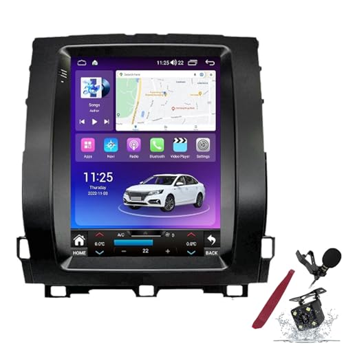 Autoradio Android 15 Qualcomm avec navigation GPS et écran QLED tactile pour Prado 120 - 2