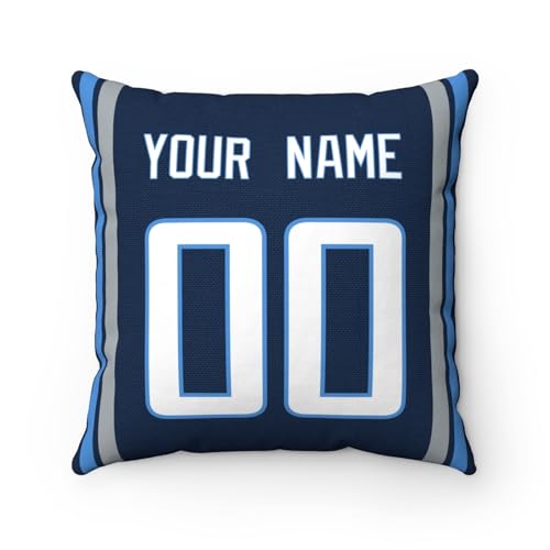 Image of ANTKING Tennessee Throw Pillow Custom Any Name and Number Personalized Gift for Men Women Boys