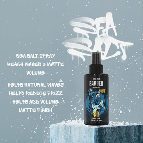 Barber Marmara Sea Salt Poseidon Spray 6.76 fl oz miniatura 3