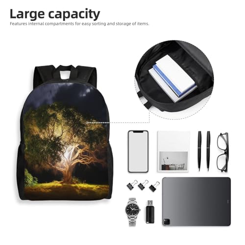 Mochila para portátil ligera de viaje con espalda acolchada casual 6