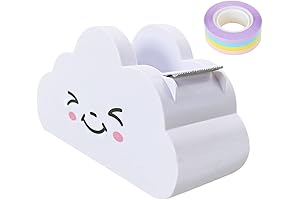 Colorful Cute Cloud Tape Dispenser for Desk
