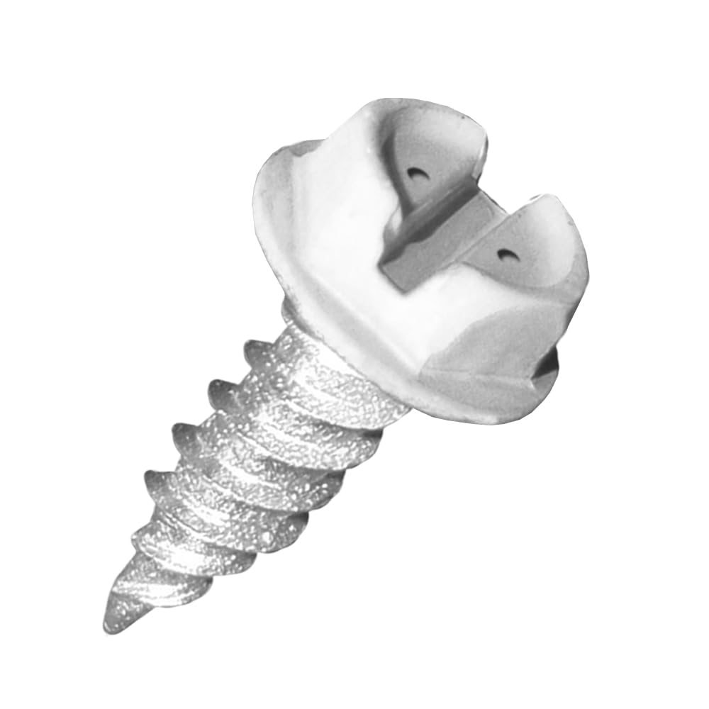 Amazon.com: Malco 8X2 White Zip-in Self-Piercing Screws | 1/4