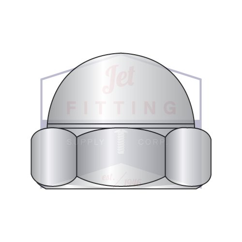 4-40 Closed End Acorn Nuts | Low Crown | 18-8 Stainless Steel (Quantity: 500)