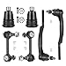 Front Upper Control Arm Suspension Kit - Fit for Chevrolet Trailblazer, SSR 2003-2006, Buick Rainier 2004-2007, GMC Envoy 2004-2006, Isuzu Ascender 2004-2008 - 16pcs