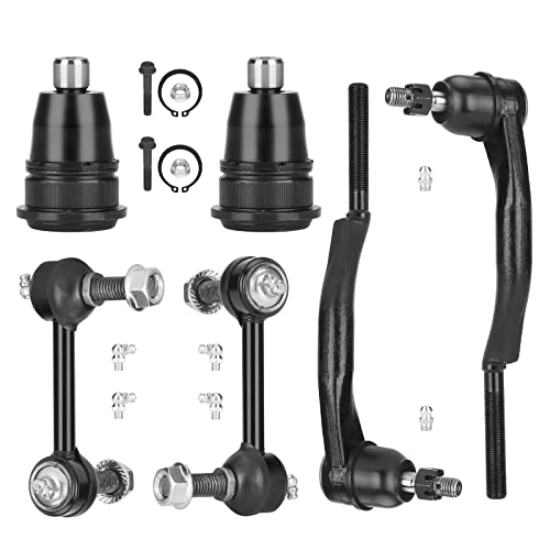 Image of Front Upper Control Arm Suspension Kit - Fit for Chevrolet Trailblazer, SSR 2003-2006, Buick Rainier 2004-2007, GMC Envoy 2004-2006, Isuzu Ascender 2004-2008 - 16pcs
