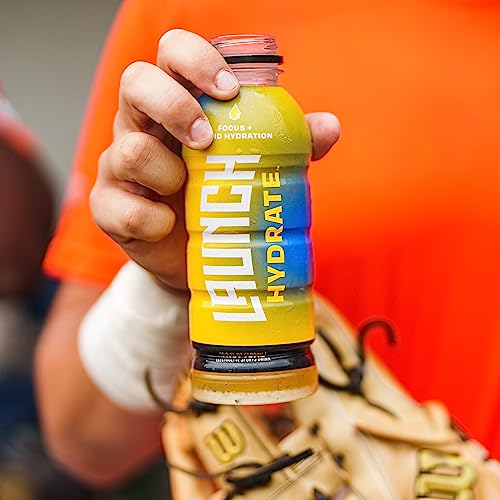 Launch Hydrate Sports Drink, Tropical, 16 Fl Oz, Electrolytes, Vitamins And Minerals Packed, Perfect For Athletes, (Pack Of 12) #TOP2