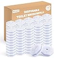 100 Count Toilet Wand Refills Compatible for Clorox, 5X Cleaning Power Toilet Bowl Cleaners & High-Density Disposable Toilet Brush Scrubber - No Falling Apart, Instant Foam Cleaning