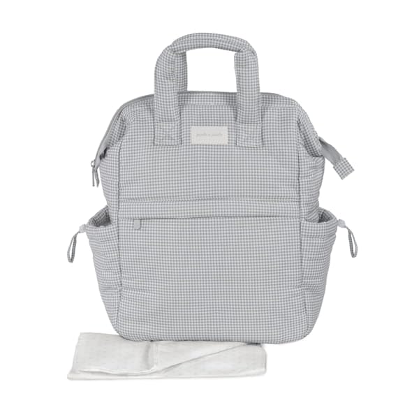 Pasito a Pasito MOCHILA LITTLE BLOOM VICHY GRIS