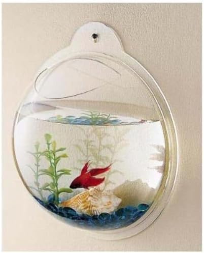 Aquariums Fish Bowls Wall-Mounted Fish Bowl (2-Pack)