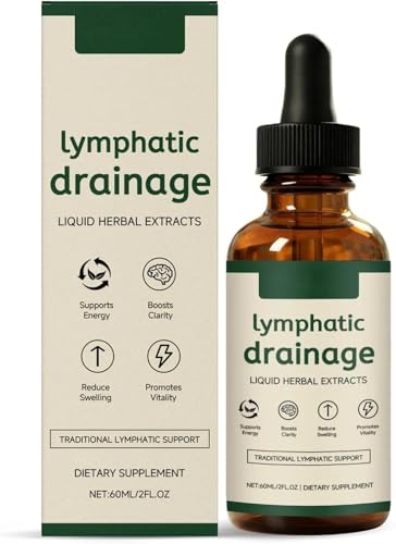 Lymphatic Drainage Drops Lymphatic Drainage Supplement for Men & Women Promote Overall Health 60ml