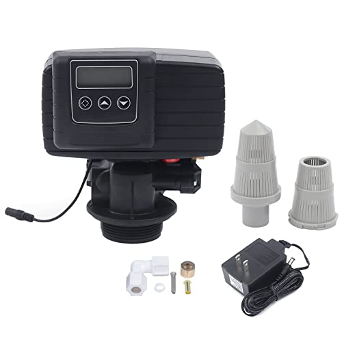 5600XSTST Time Type Water Softener Control Valve Digital Metered, Digital Control Valve for Water Softeners Automatic | 110V 3W