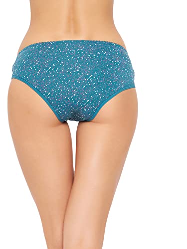Image of Clovia Women's Cotton Regular Geometric Hipster Panties