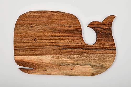 Tabla de cortar rectangular de madera de acacia 35.56x22.86 cm miniatura 1