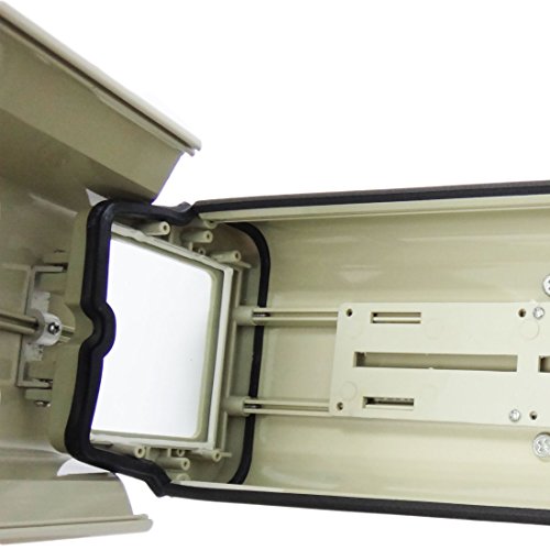 Ventech Outdoor Weatherproof Heavy Duty Aluminum Cctv Housing Security Surveillance Camera Housing Camera Mount Enclosure With Bracket #TOP3