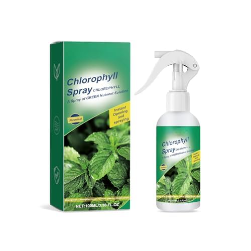 Generic Liquid Chlorophyll Spray, Plant Nutrient Chlorophyll Solution Plant Growth Enhancer Supplement Plant Vitality Elixir Growth Enhancer for Seedlings and Cuttings