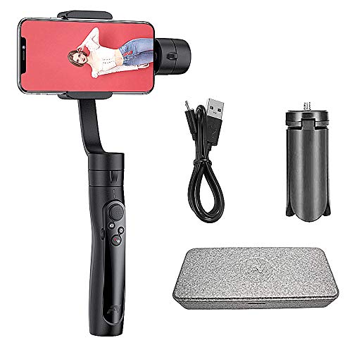 Freevision Gimbal estabilizador de Mano para teléfonos y cámaras de acción
